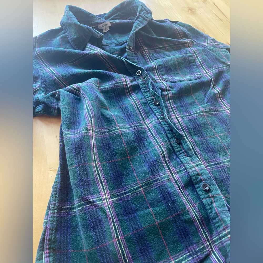 Ll Bean women's Flannel Shirt